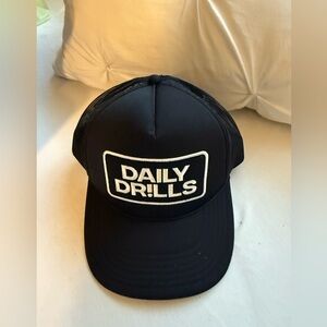Daily Drills Black Mesh Cap